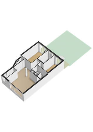 Floorplan - Van der Meydestraat 46B, 3039 TK Rotterdam